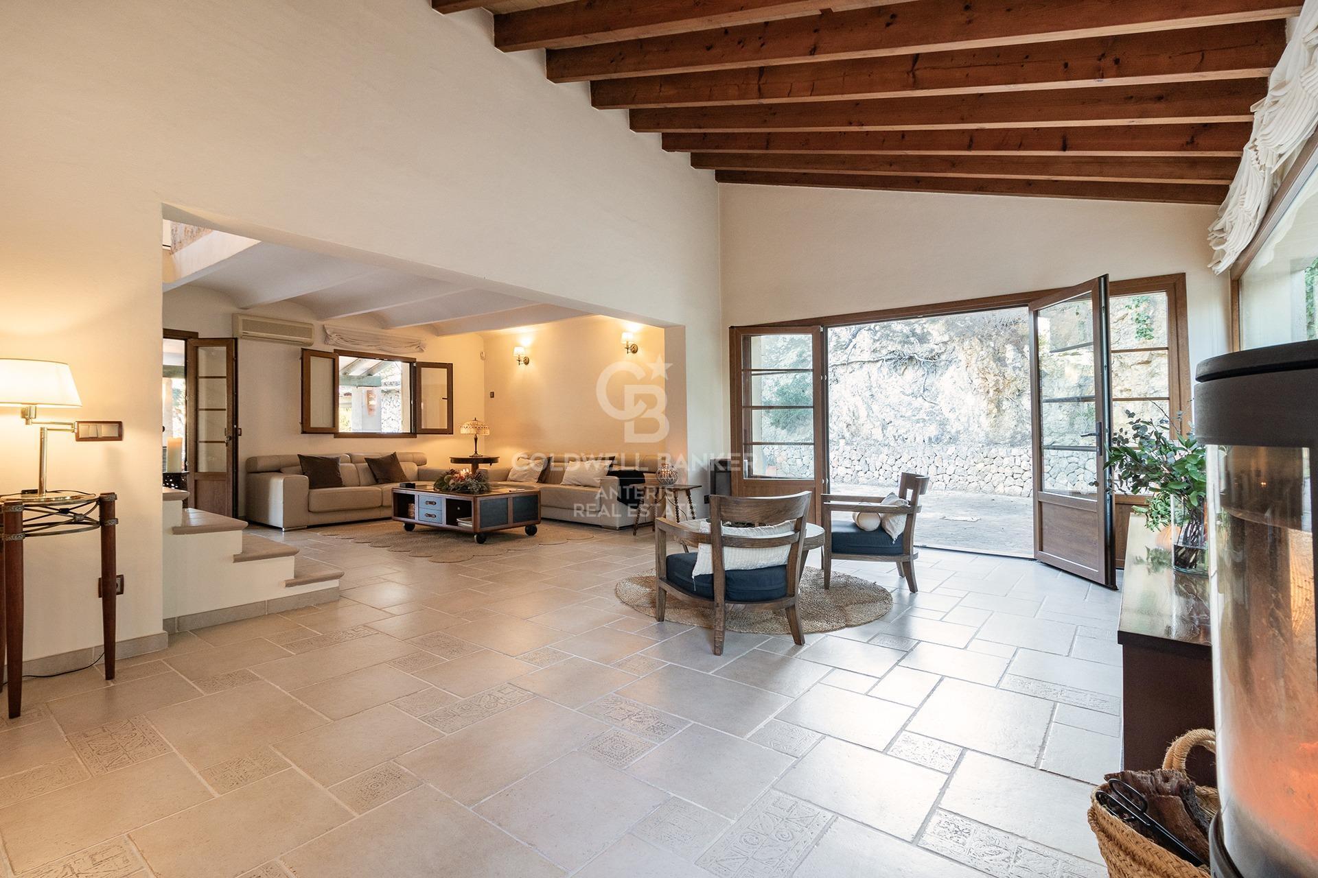 Idyllic country house with pool and guest house in Calvià, Mallorca