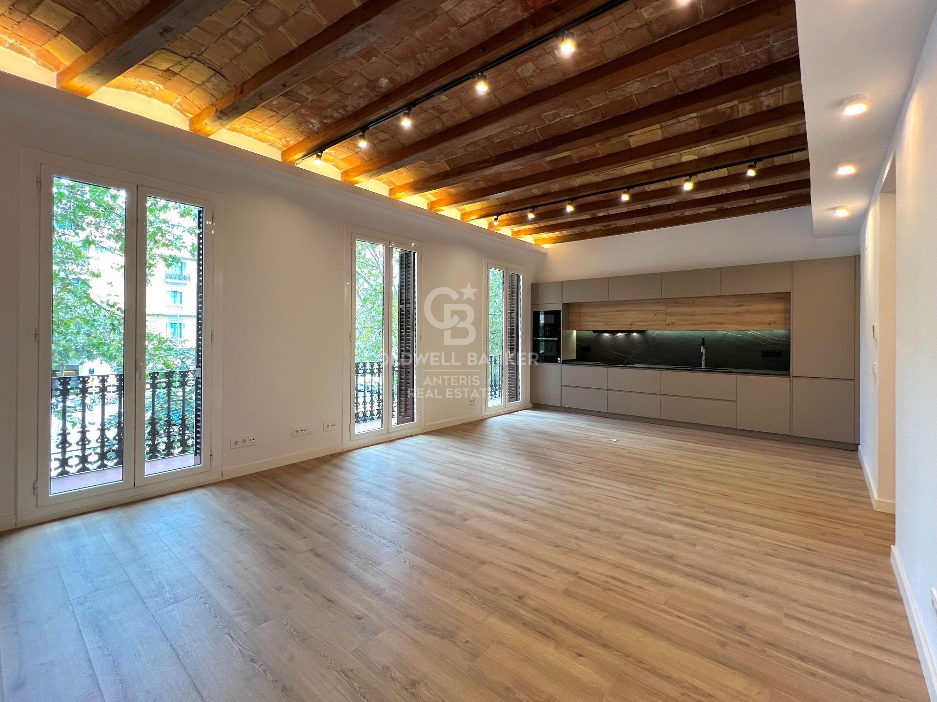 Zachwycające mieszkanie w sercu dzielnicy Eixample