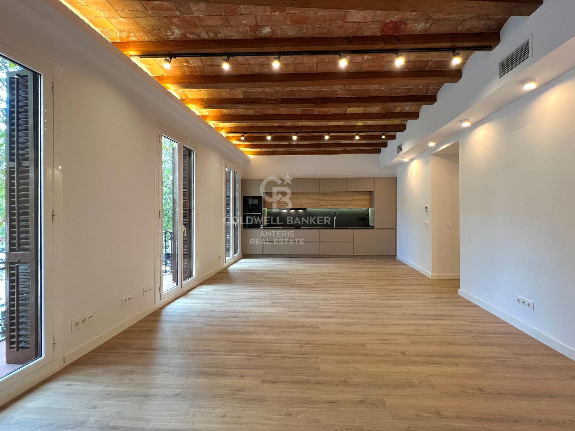 Zachwycające mieszkanie w sercu dzielnicy Eixample