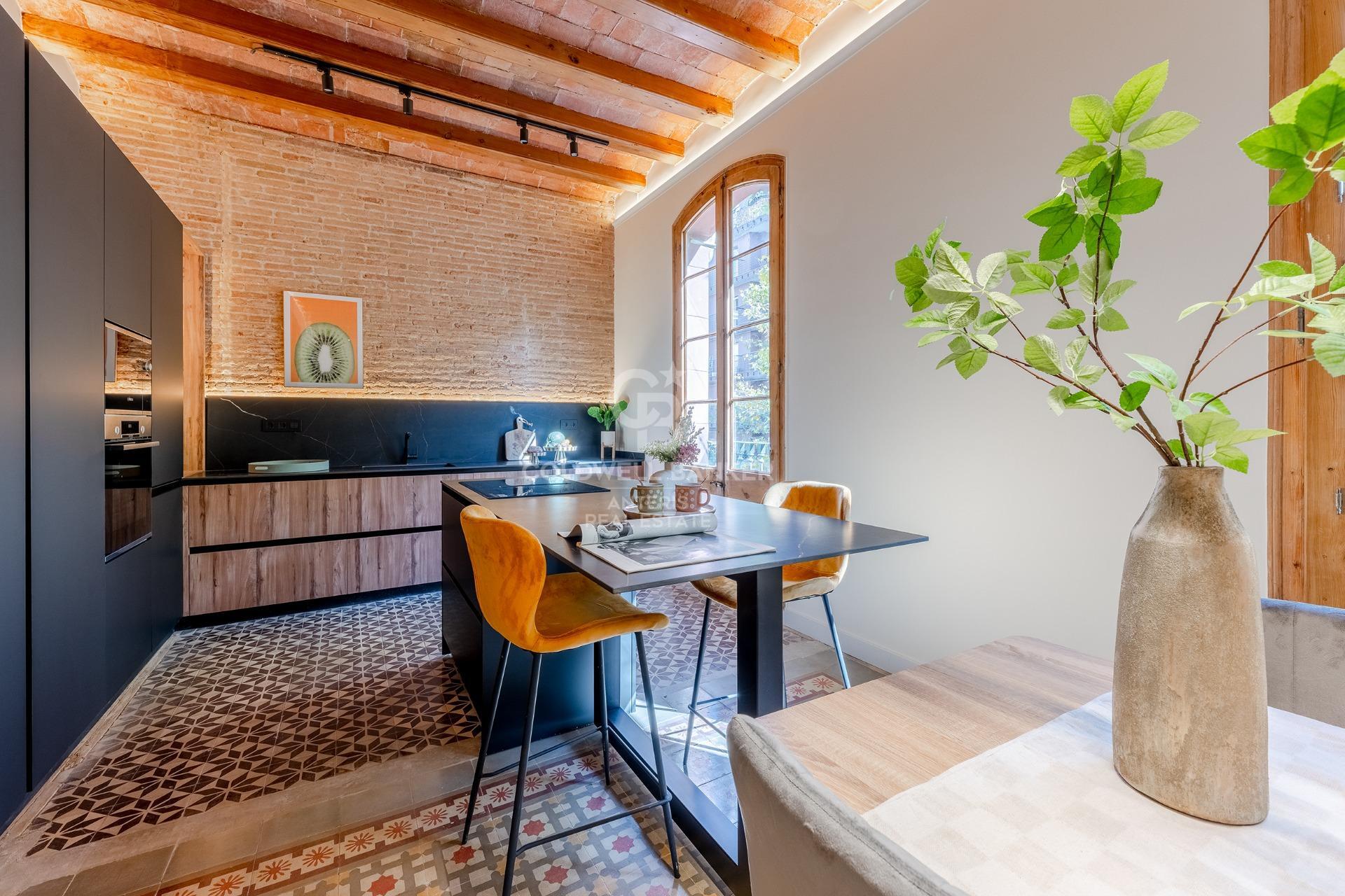 Jasny i nowoczesny apartament w La Dreta de l’Eixample