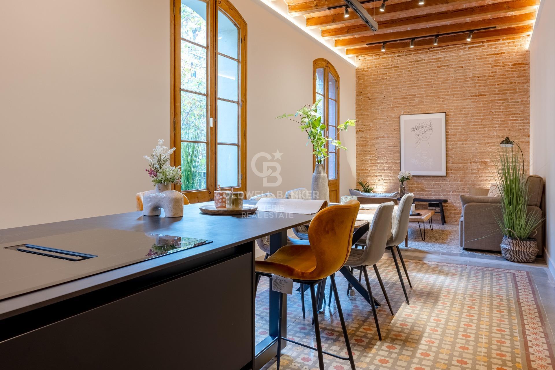 Jasny i nowoczesny apartament w La Dreta de l’Eixample