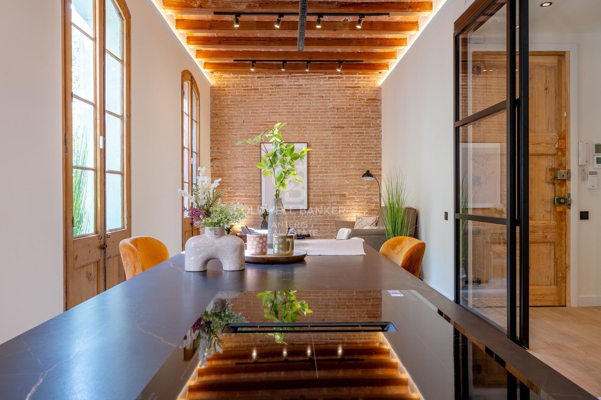 Jasny i nowoczesny apartament w La Dreta de l’Eixample