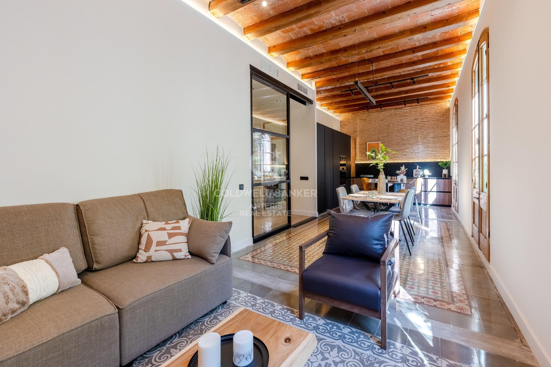 Jasny i nowoczesny apartament w La Dreta de l’Eixample