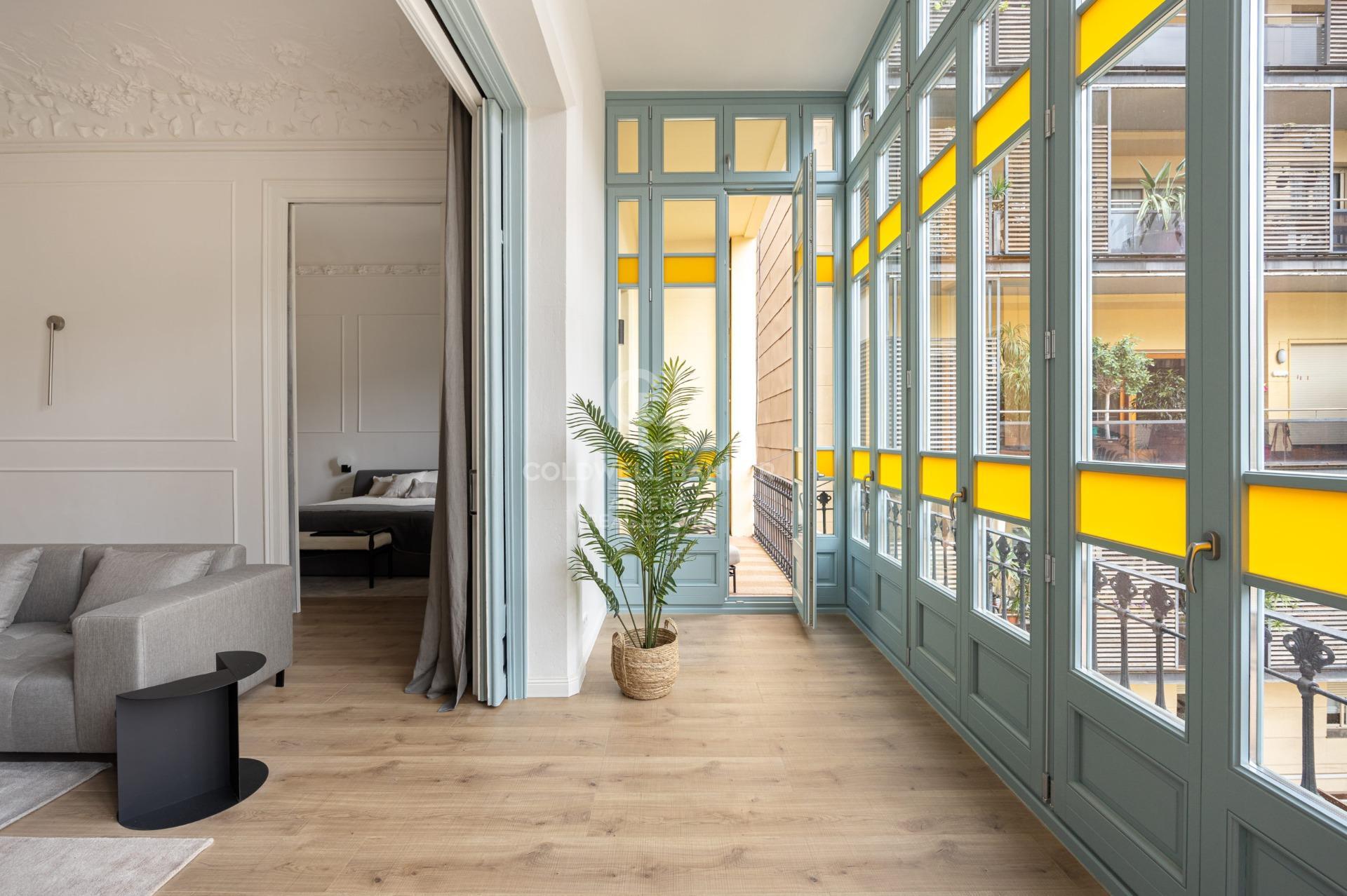 Stylowy apartament w pobliżu Placu Katalońskiego