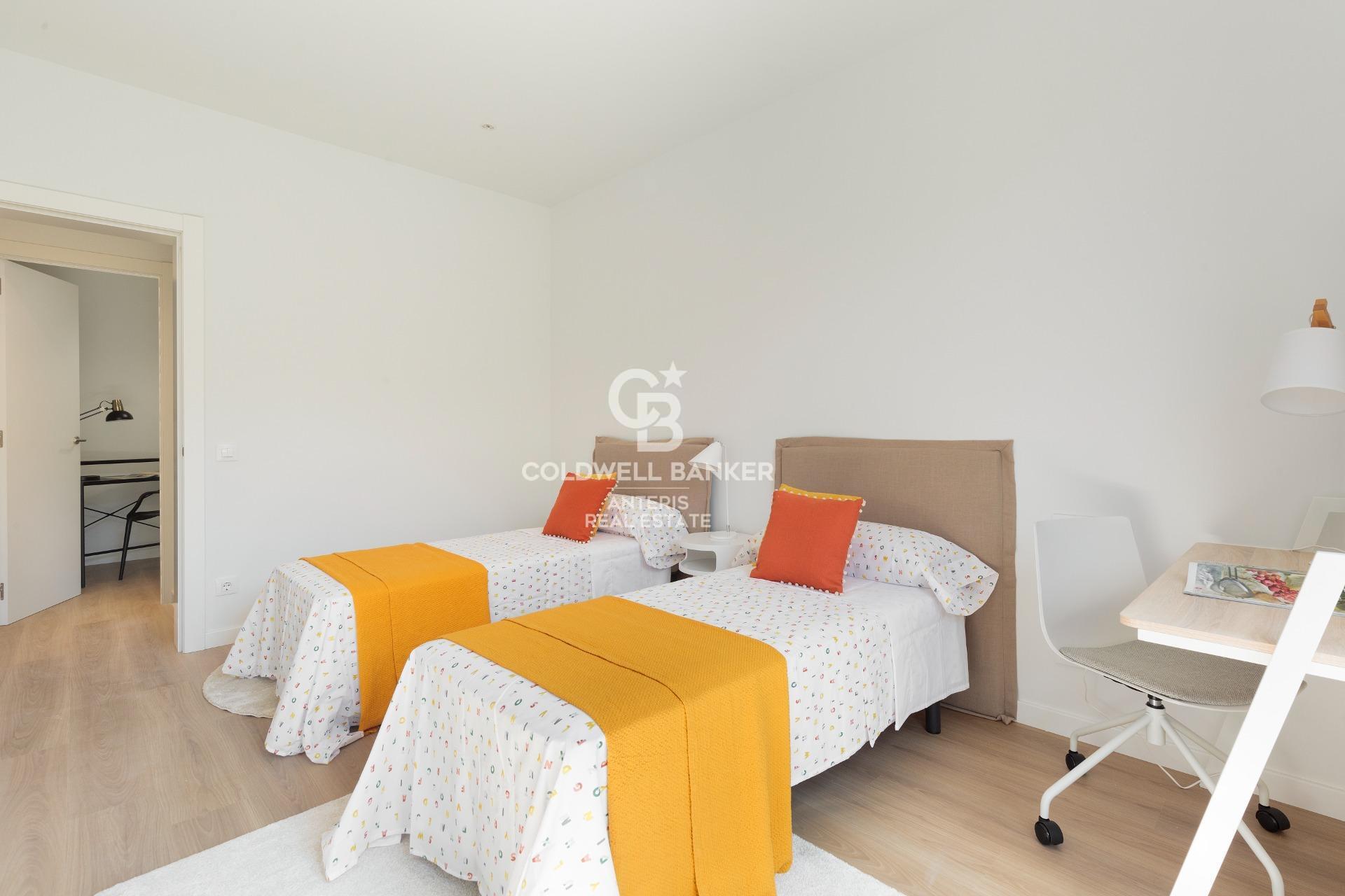 Apartament z 4 sypialniami z widokiem na Sagrada Familia