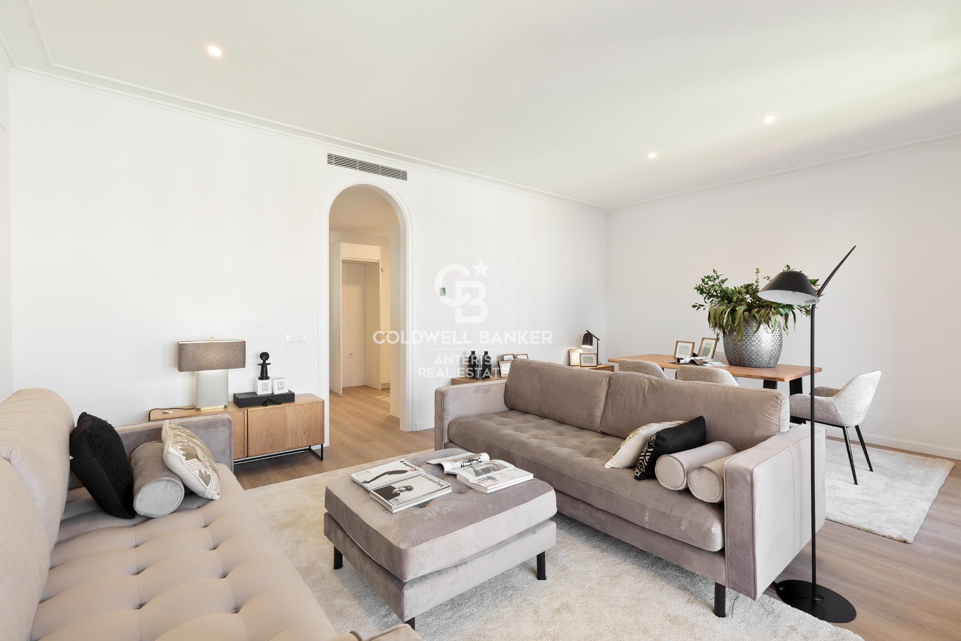 Apartament z 4 sypialniami z widokiem na Sagrada Familia