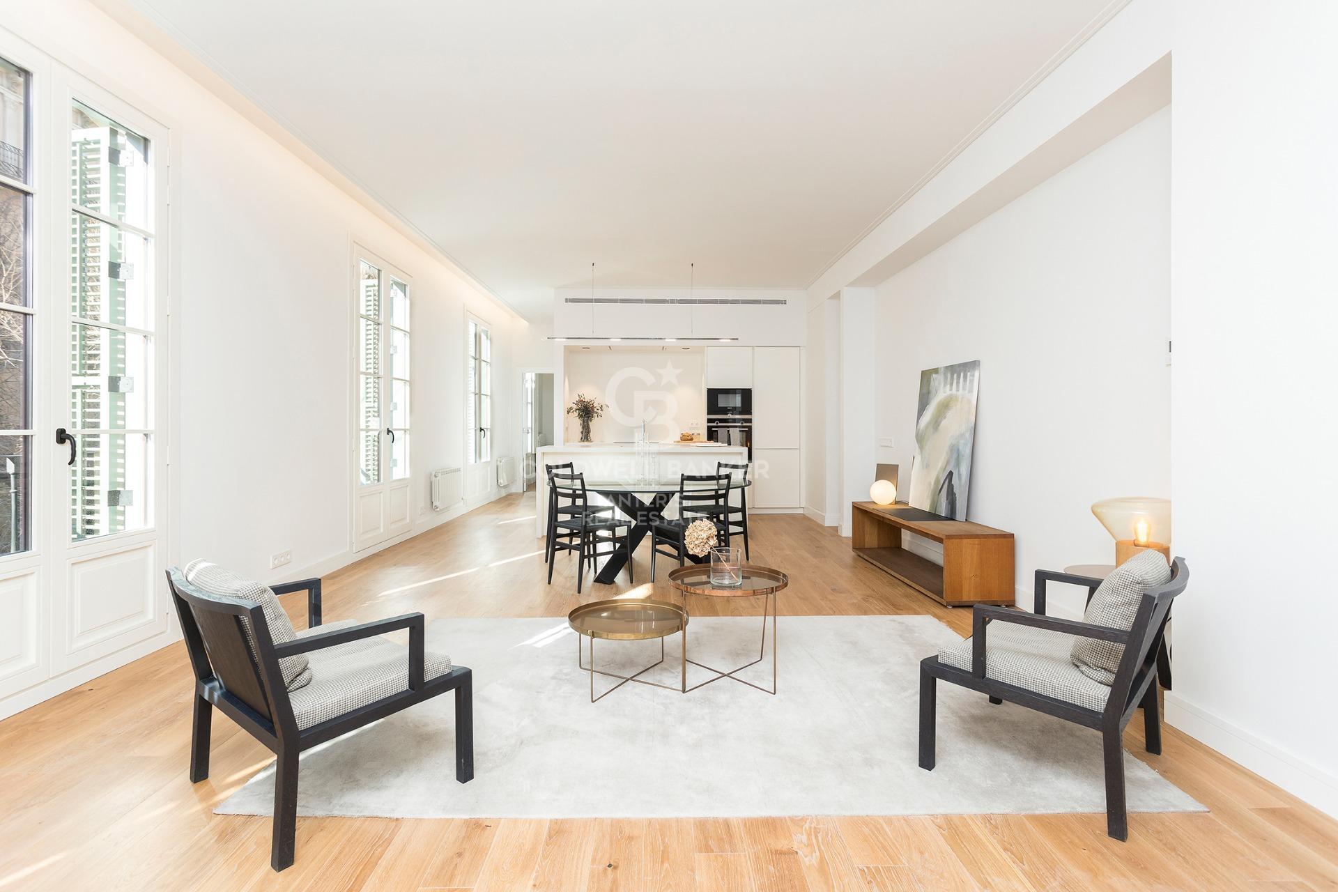 Luksusowe apartamenty w odnowionej kamienicy w centrum Barcelony