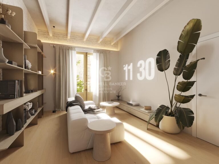 Całkowicie odnowiony luksusowy apartament w kamienicy z XIX wieku przy Passeig Sant Joan