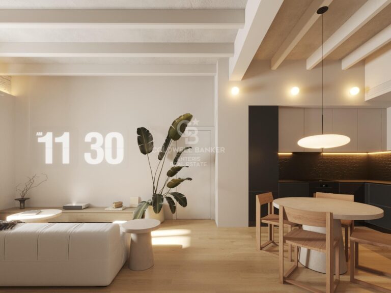 Całkowicie odnowiony luksusowy apartament w kamienicy z XIX wieku przy Passeig Sant Joan