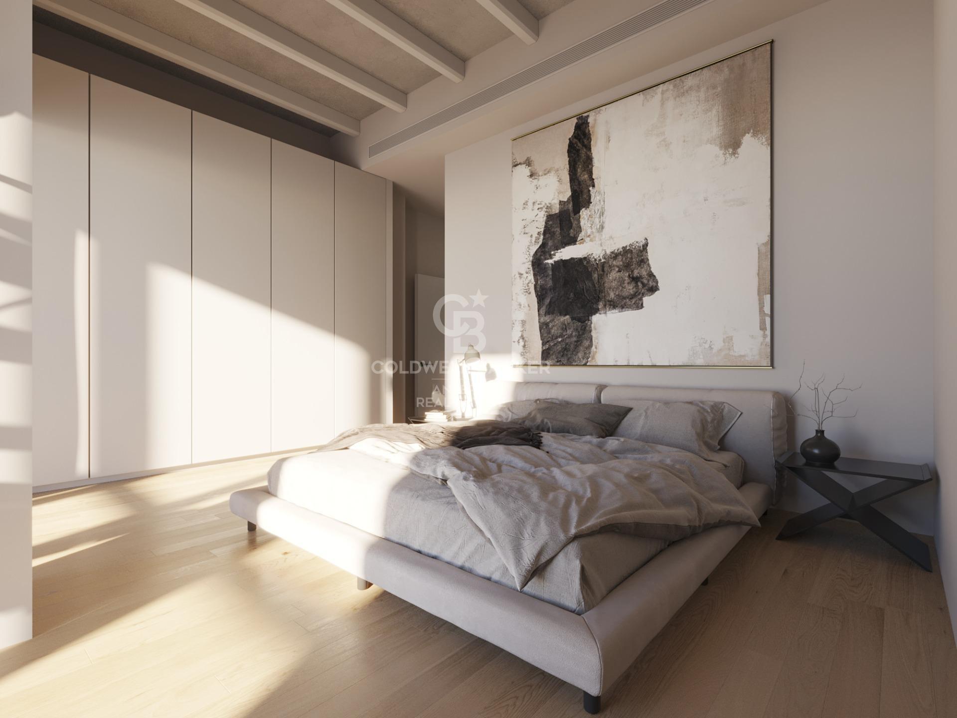 Całkowicie odnowiony luksusowy apartament w kamienicy z XIX wieku przy Passeig Sant Joan