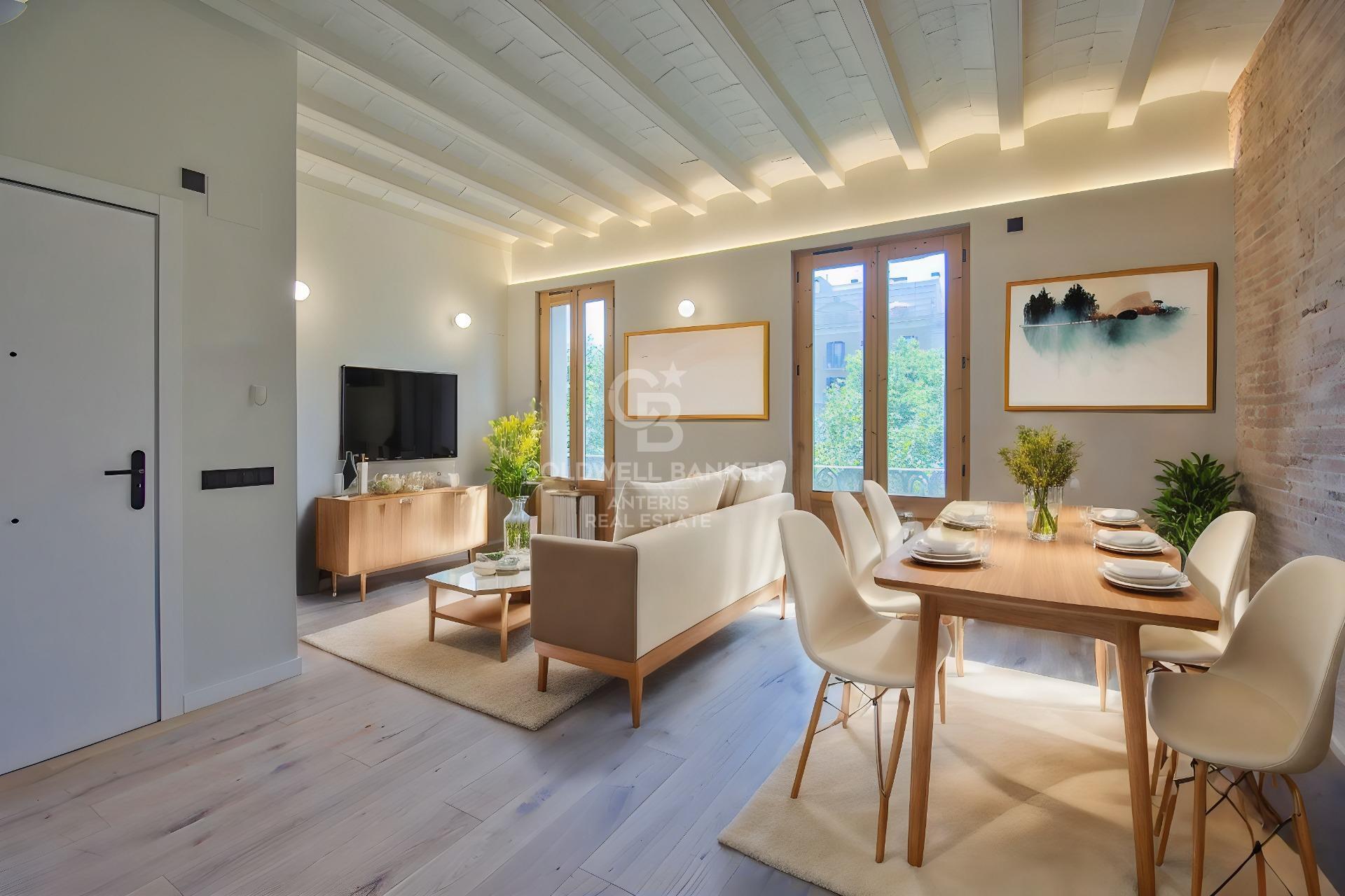 Piso de lujo completamente renovado en Passeig Sant Joan