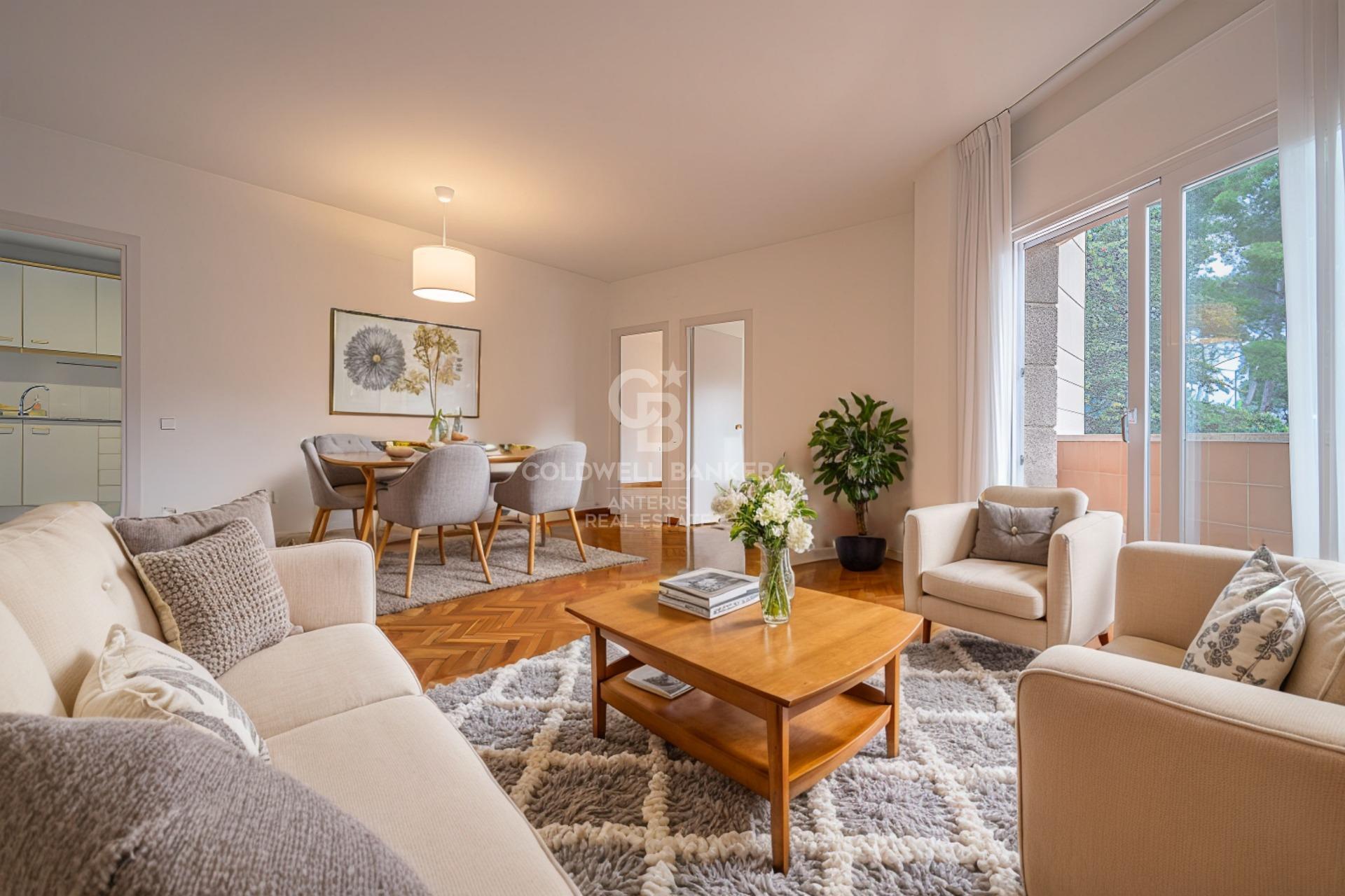 Apartament z widokiem na park w El Putxet