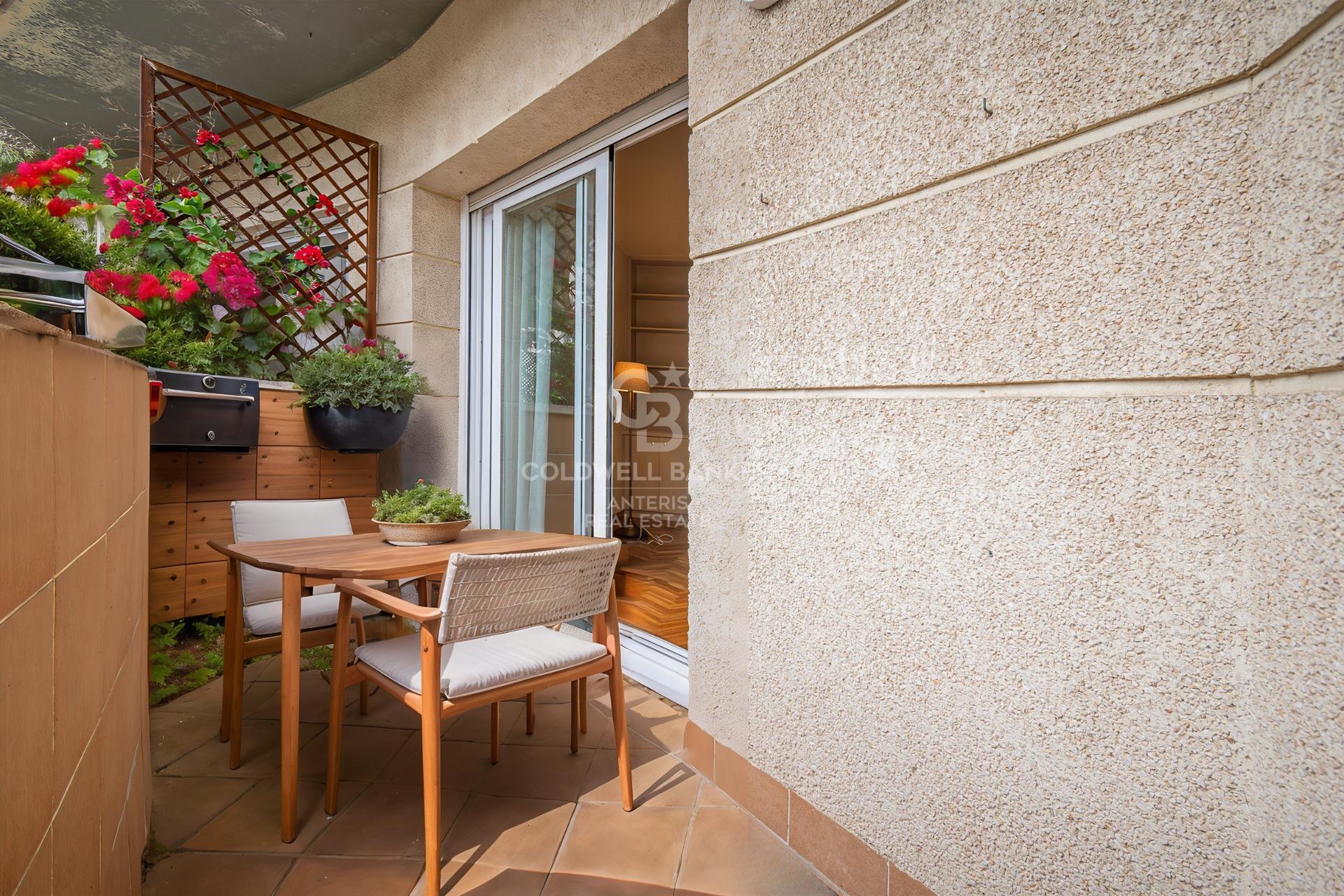 Apartament z widokiem na park w El Putxet