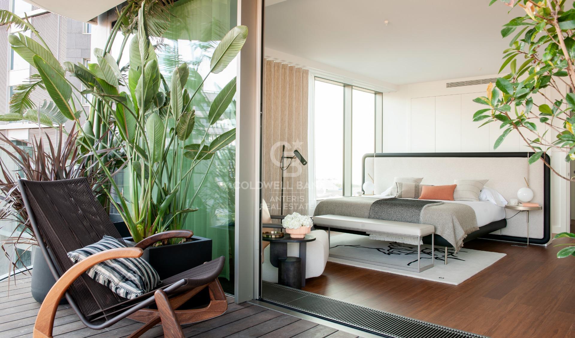 Vive la exclusividad y el lujo en un edificio frente al mar