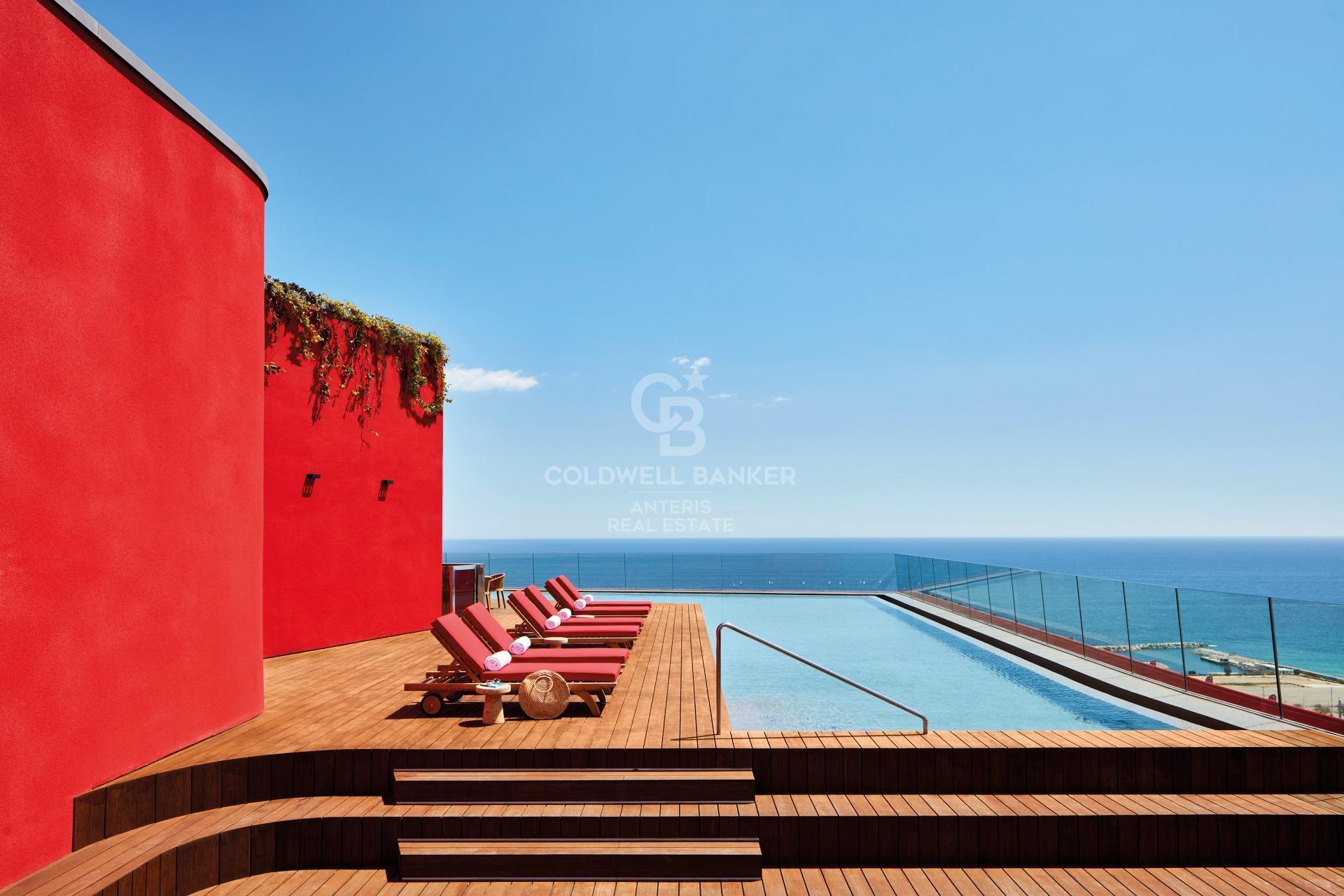 Vive la exclusividad y el lujo en un edificio frente al mar