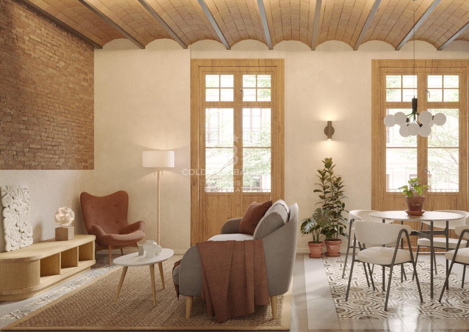 Odnowione mieszkanie w zabytkowej kamienicy