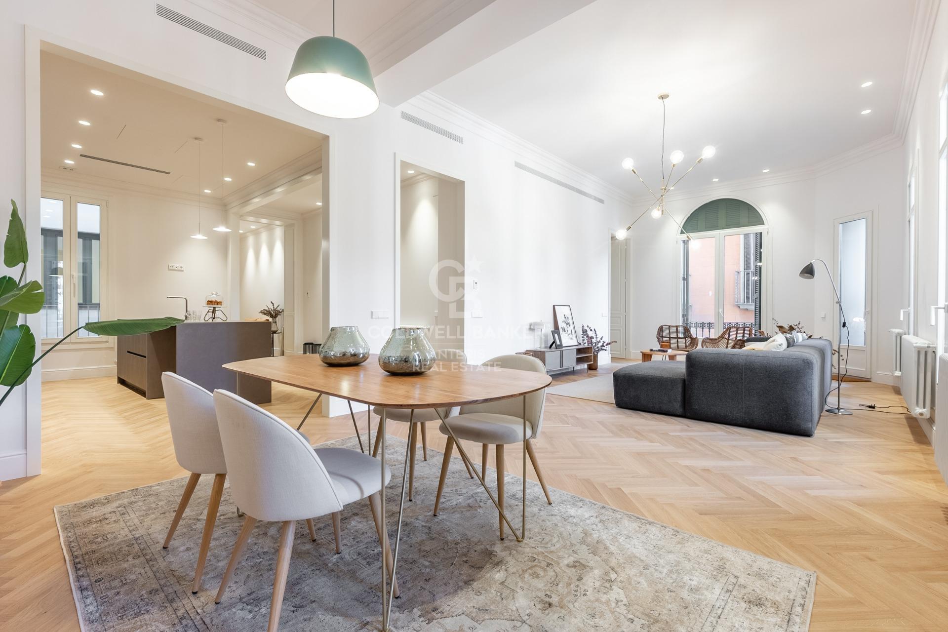 Promoción de pisos de alto standing en La Rambla