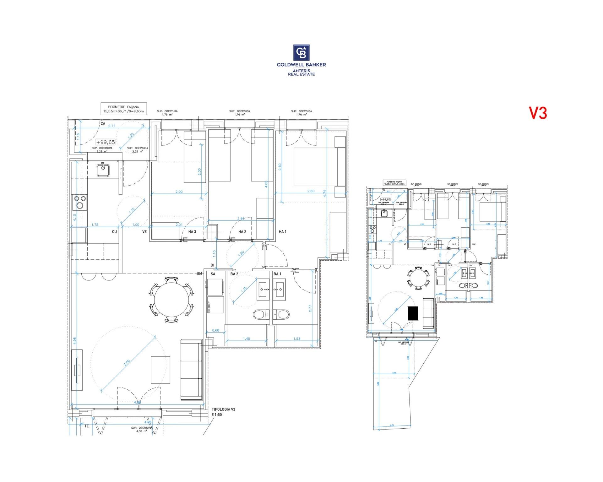 New development in the vicinity of Camp Nou