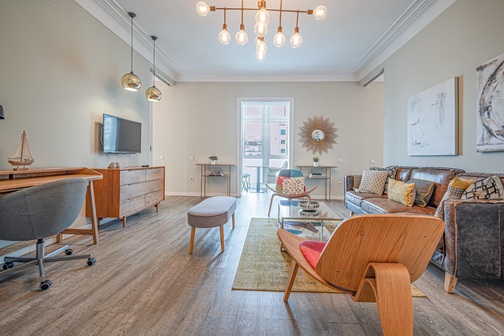 Przestronny i elegancki apartament w centrum l’Eixample