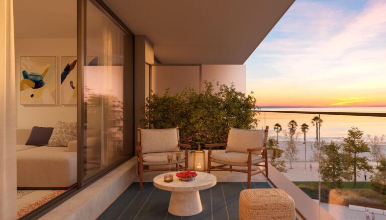 Promoción de obra nueva en la costa de Barcelona
