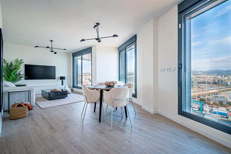 Promoción de obra nueva en la costa de Barcelona