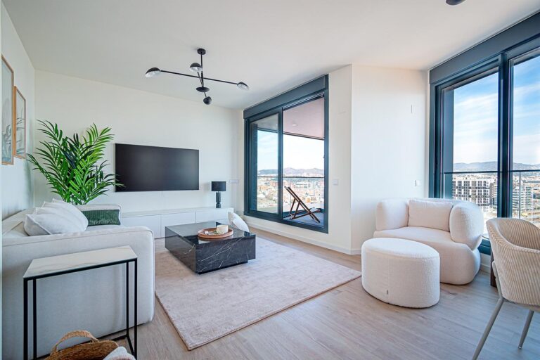 Promoción de obra nueva en la costa de Barcelona