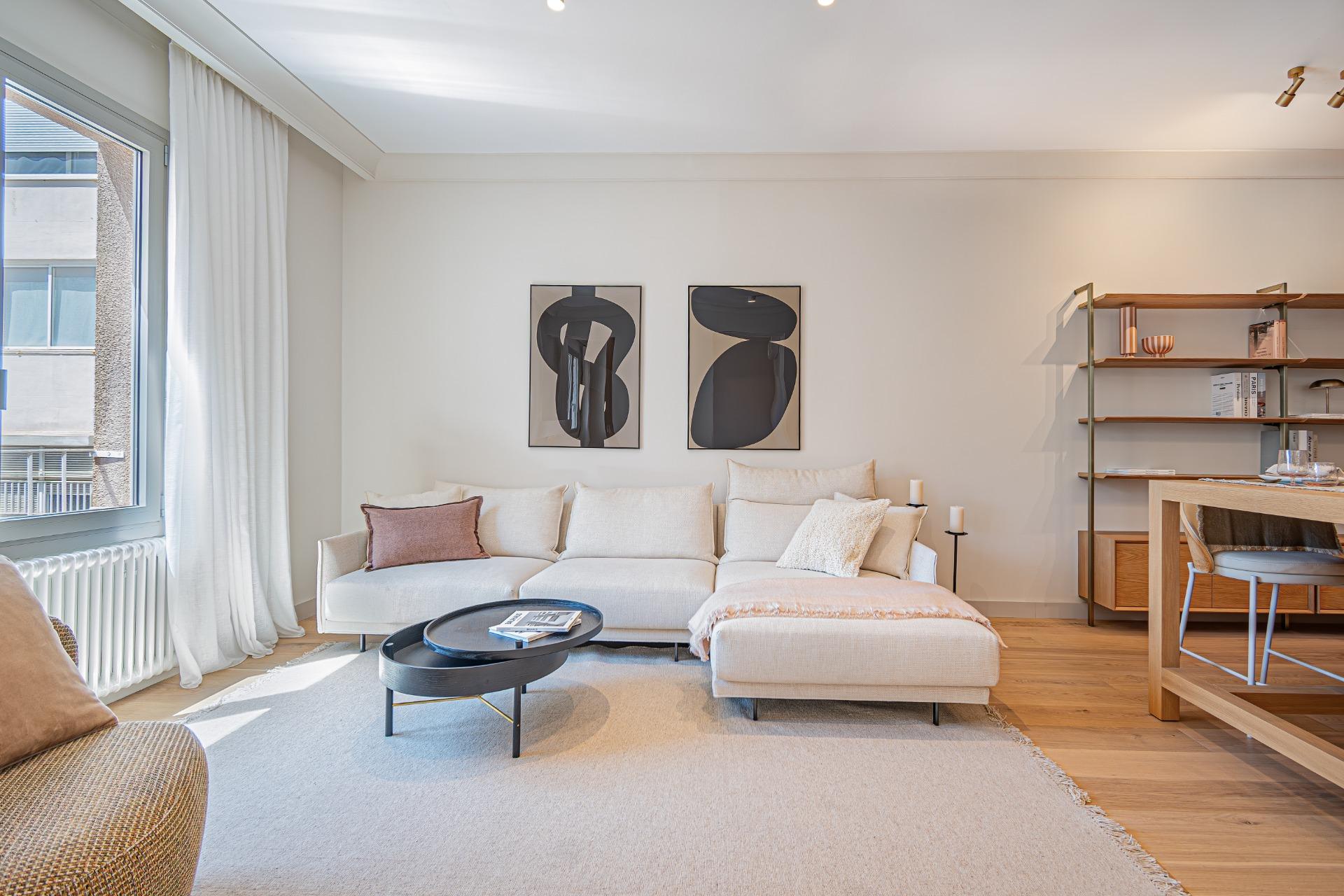 Luminoso piso reformado de diseño