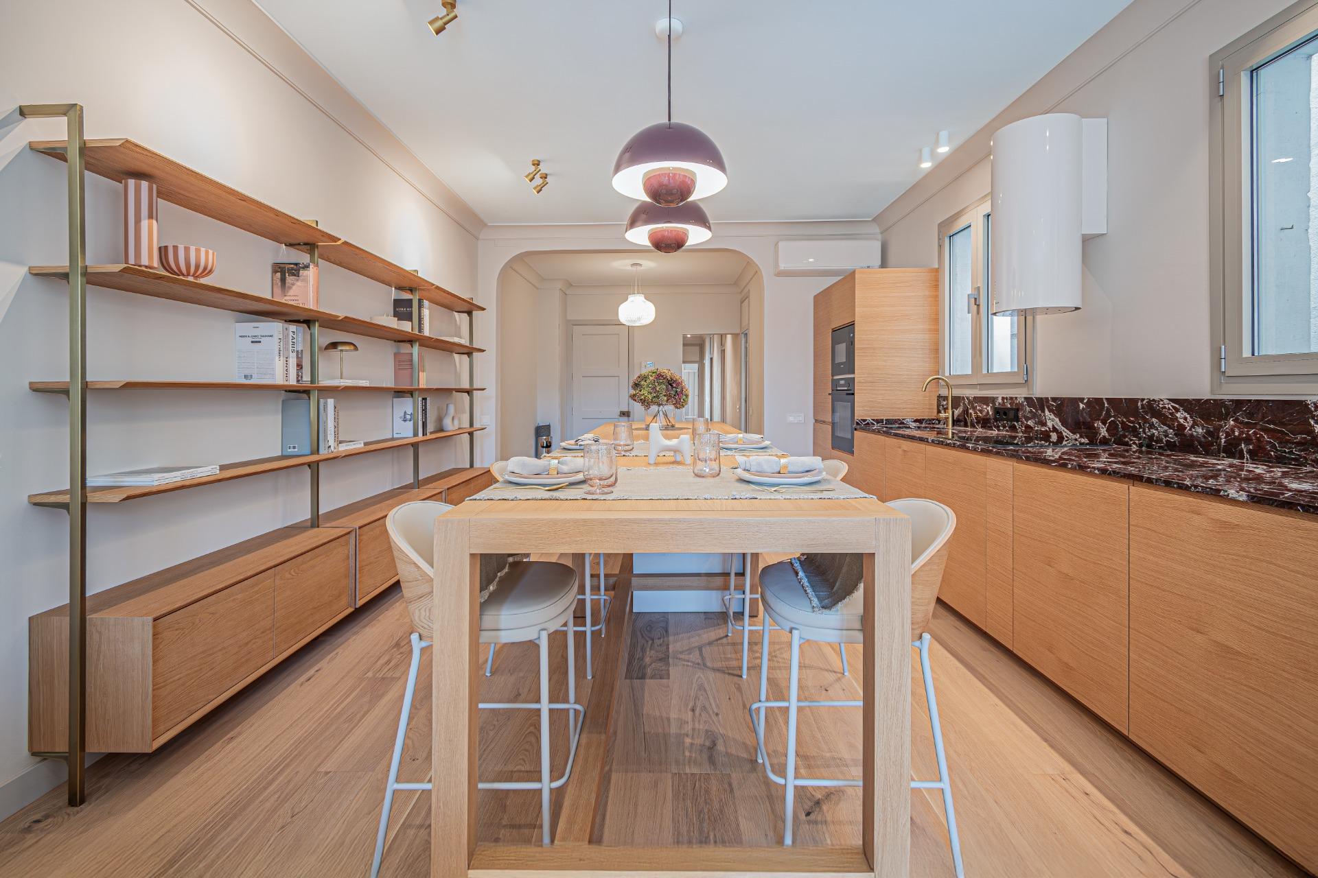 Luminoso piso reformado de diseño