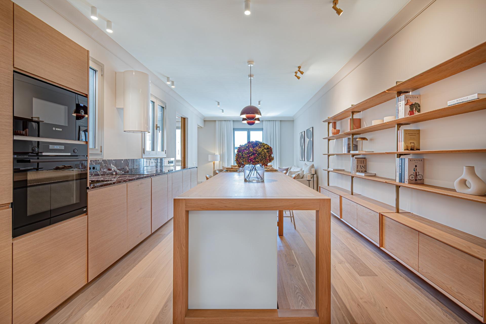 Luminoso piso reformado de diseño