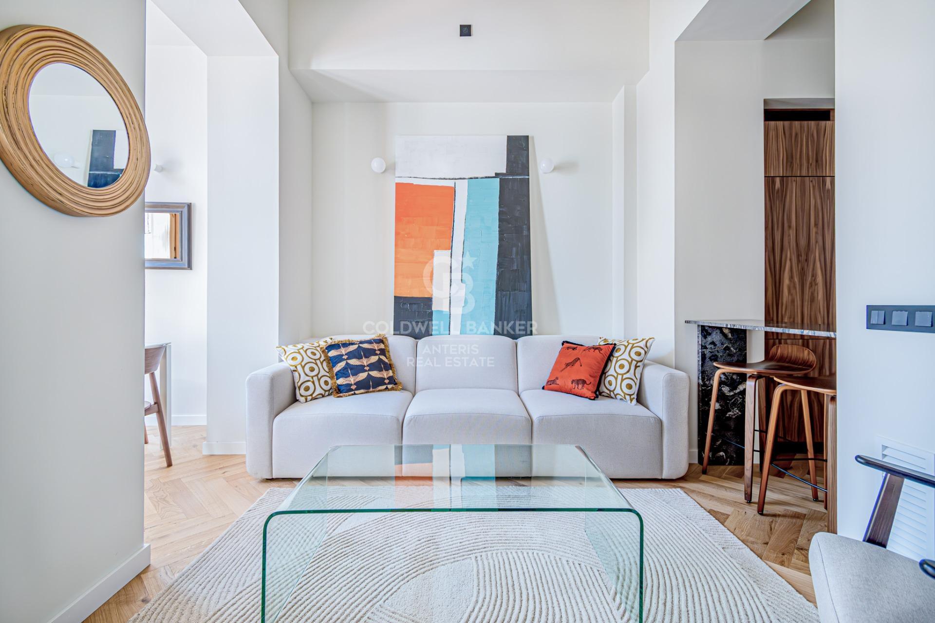 Wyjątkowy apartament z prywatnym tarasem na Paseo Sant Joan