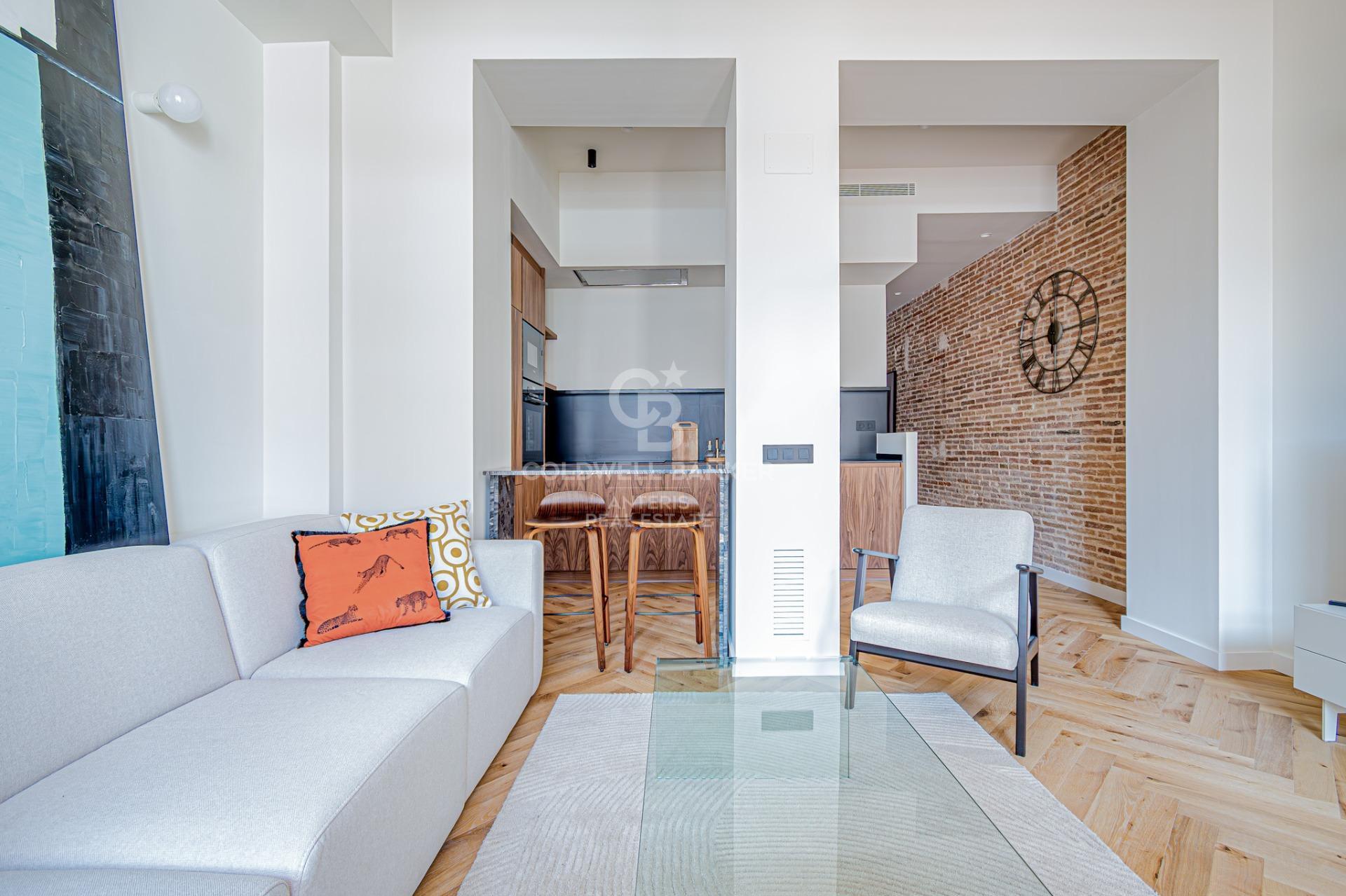 Wyjątkowy apartament z prywatnym tarasem na Paseo Sant Joan