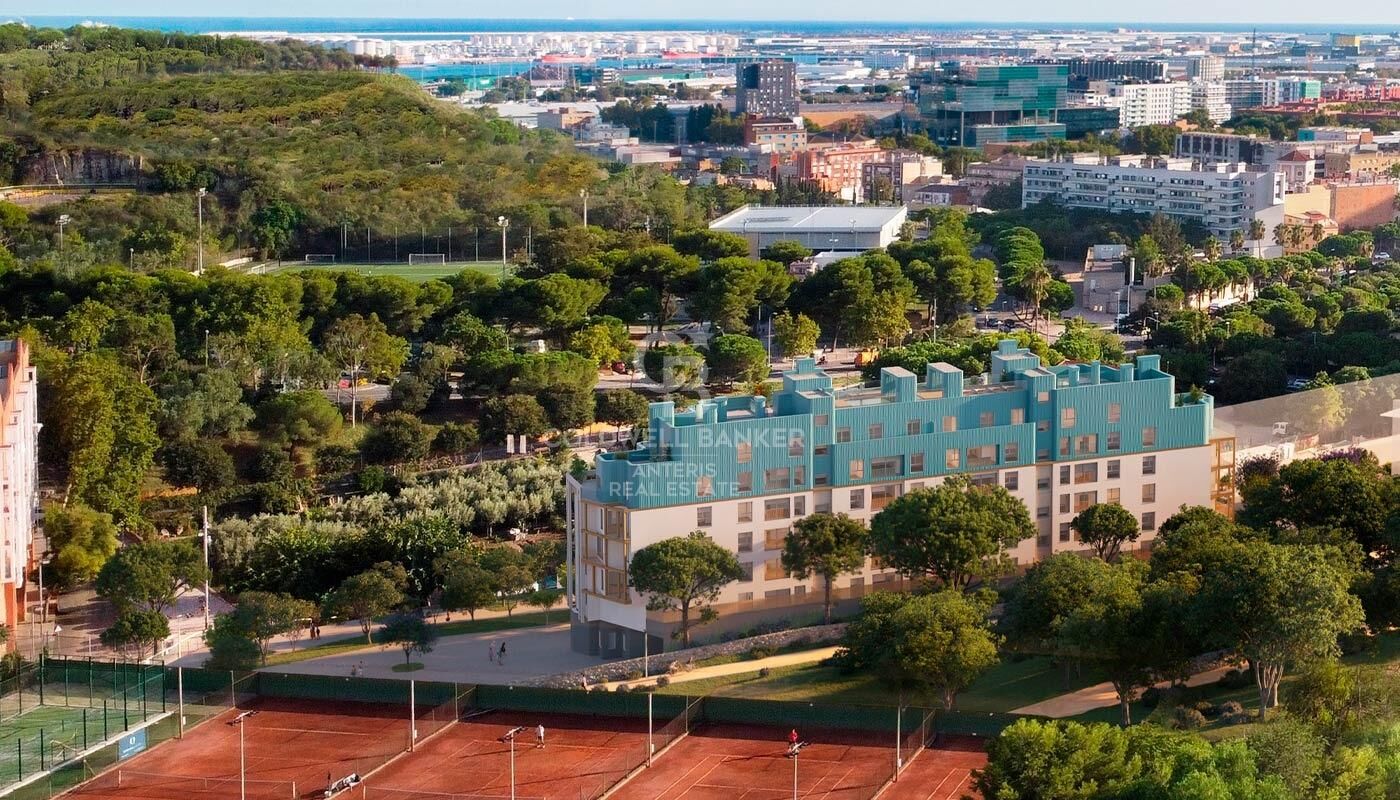 Nueva promoción sostenible con preciosas vistas en Montjuic