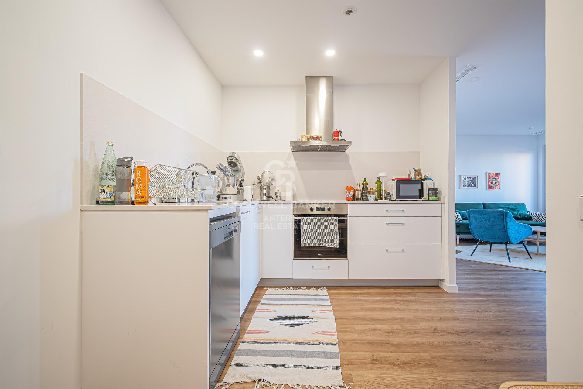 Ático reformado en Plaza Urquinaona