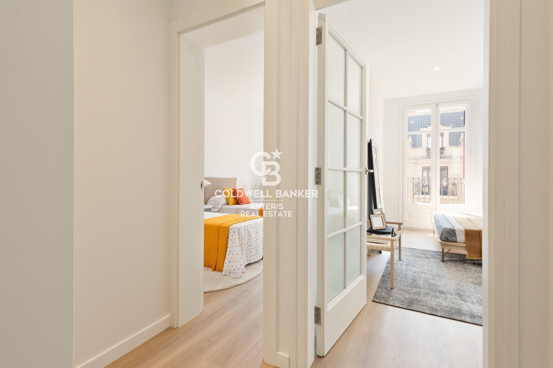 Dwupoziomowy penthouse z dużym tarasem i niesamowitym widokiem na Sagrada Familia