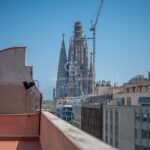 Dwupoziomowy penthouse z dużym tarasem i niesamowitym widokiem na Sagrada Familia