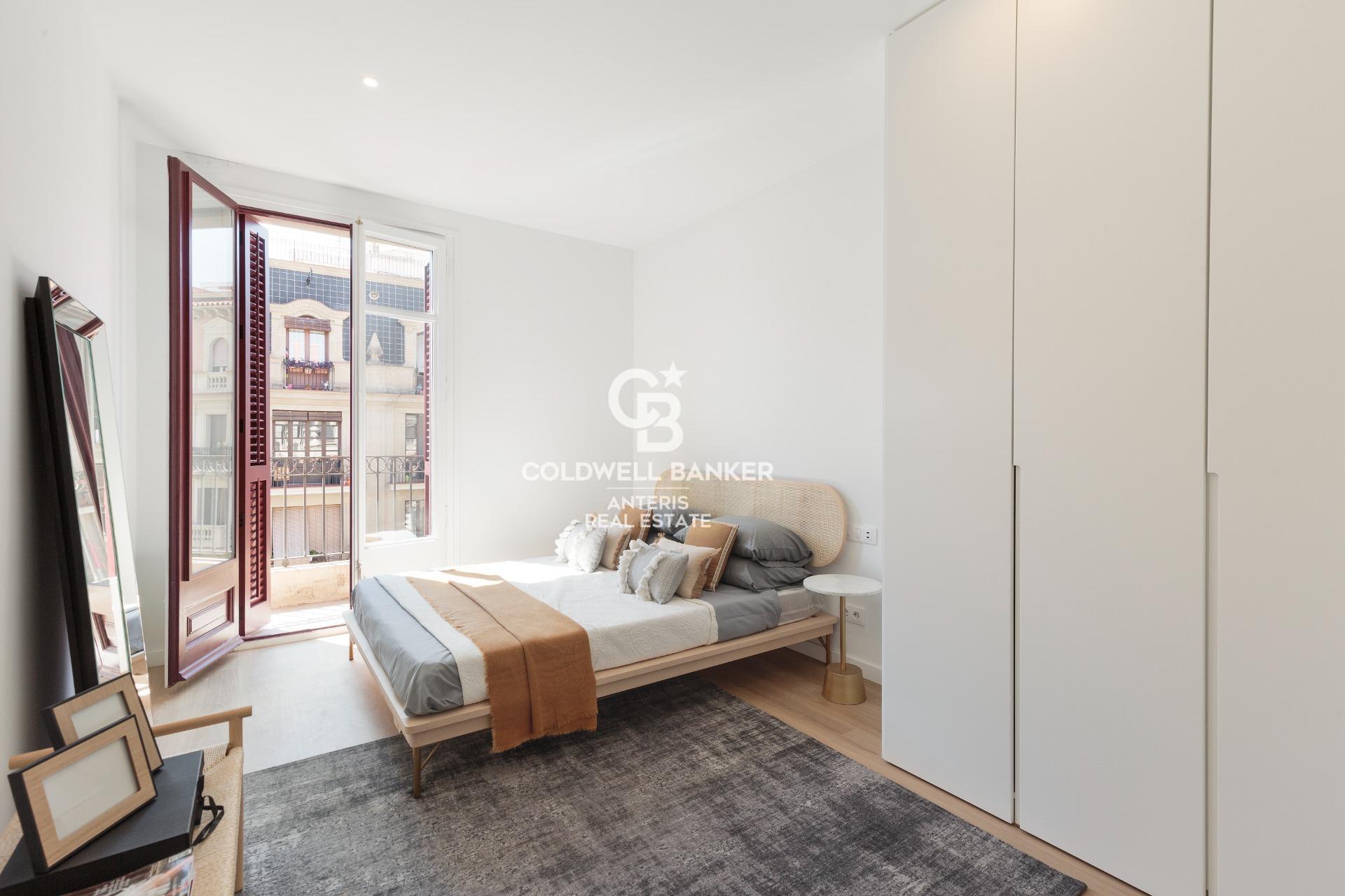 Dwupoziomowy penthouse z dużym tarasem i niesamowitym widokiem na Sagrada Familia