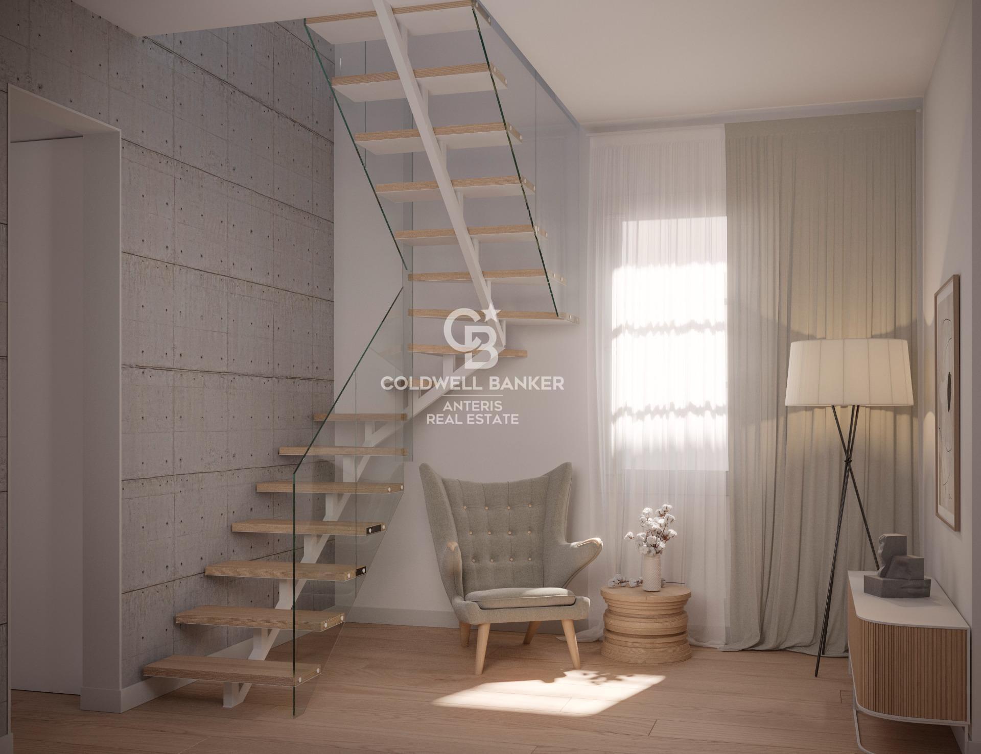 Dwupoziomowy penthouse z dużym tarasem i niesamowitym widokiem na Sagrada Familia