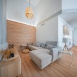 Nowoczesny duplex w ekologicznym budynku