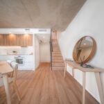 Nowoczesny duplex w ekologicznym budynku