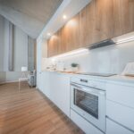 Nowoczesny duplex w ekologicznym budynku