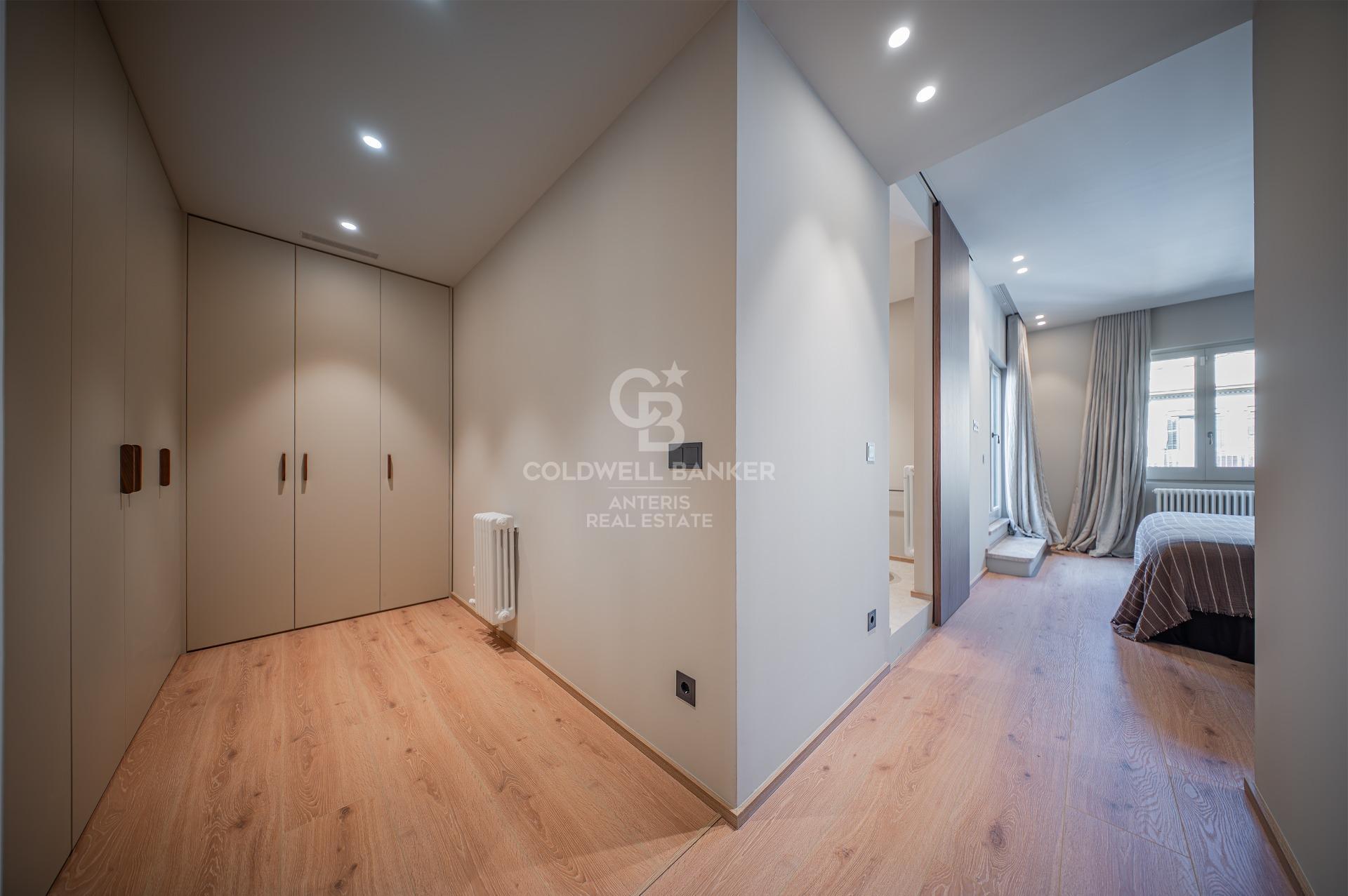 Brand new refurbished penthouse in a prime location in the centre of Barcelona