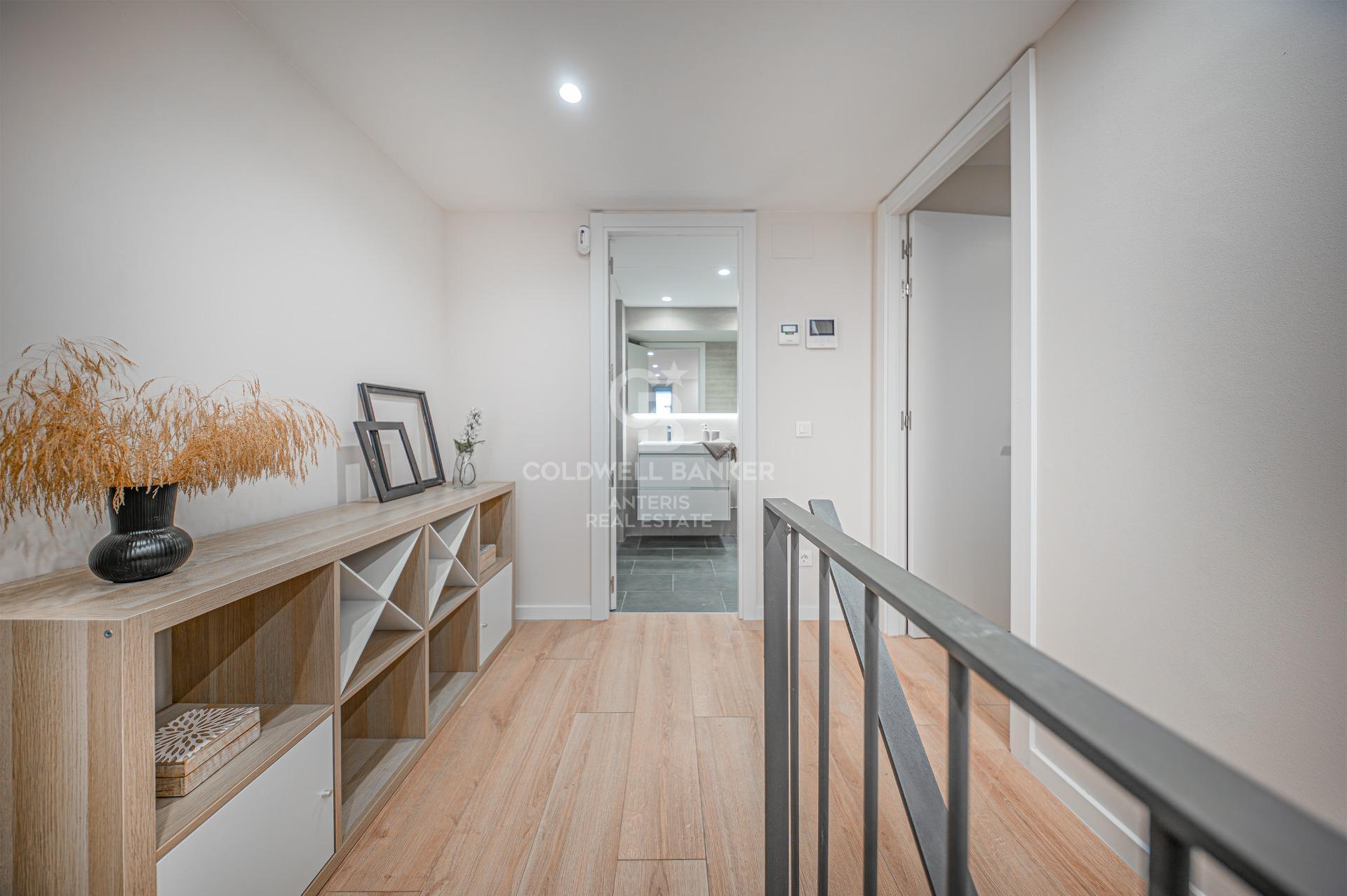 Nowoczesny duplex w ekologicznym budynku