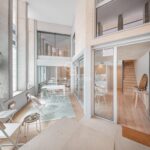 luminous duplex apartment in a sustainable building