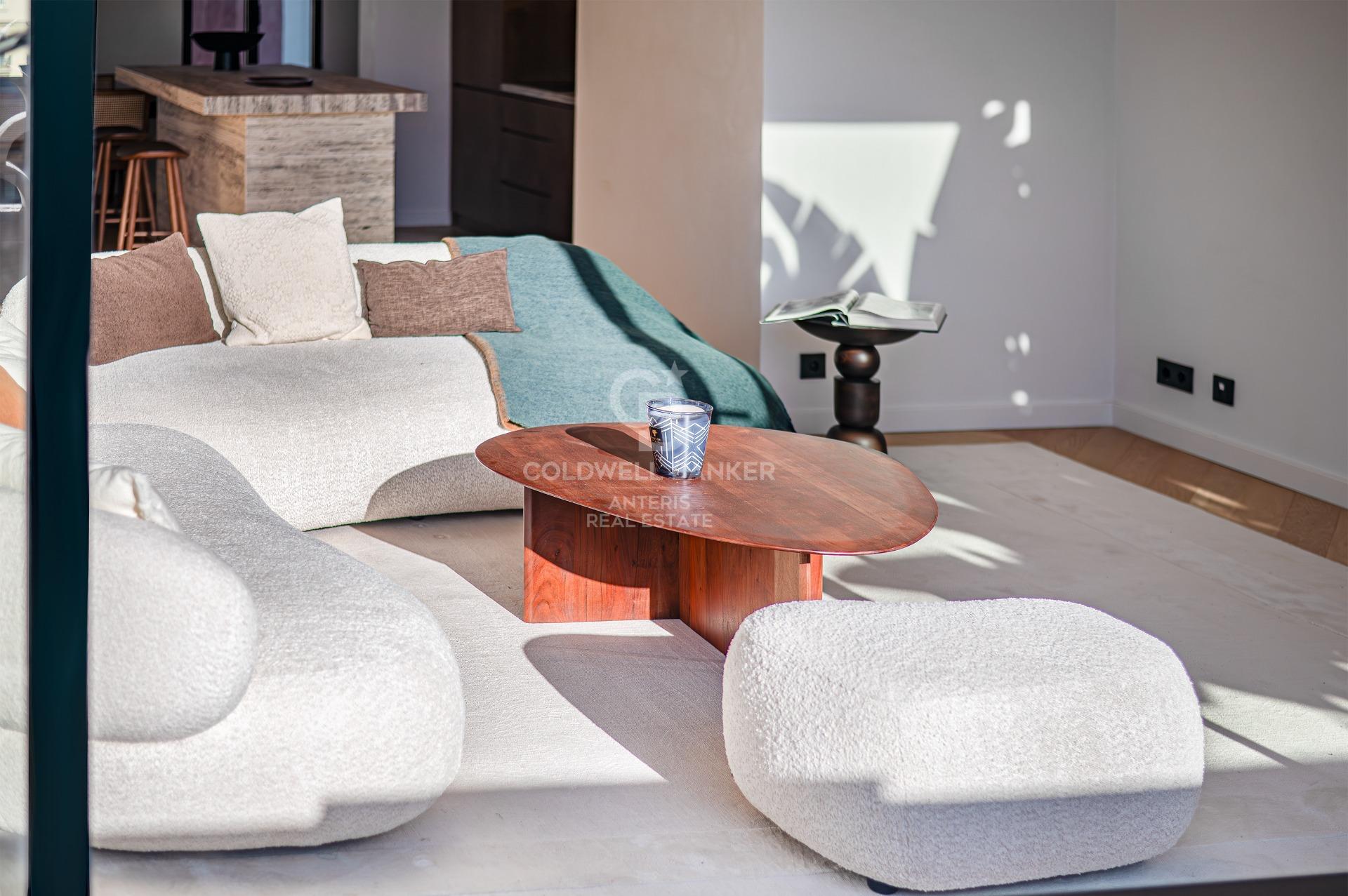 Bright renovated penthouse with terrace