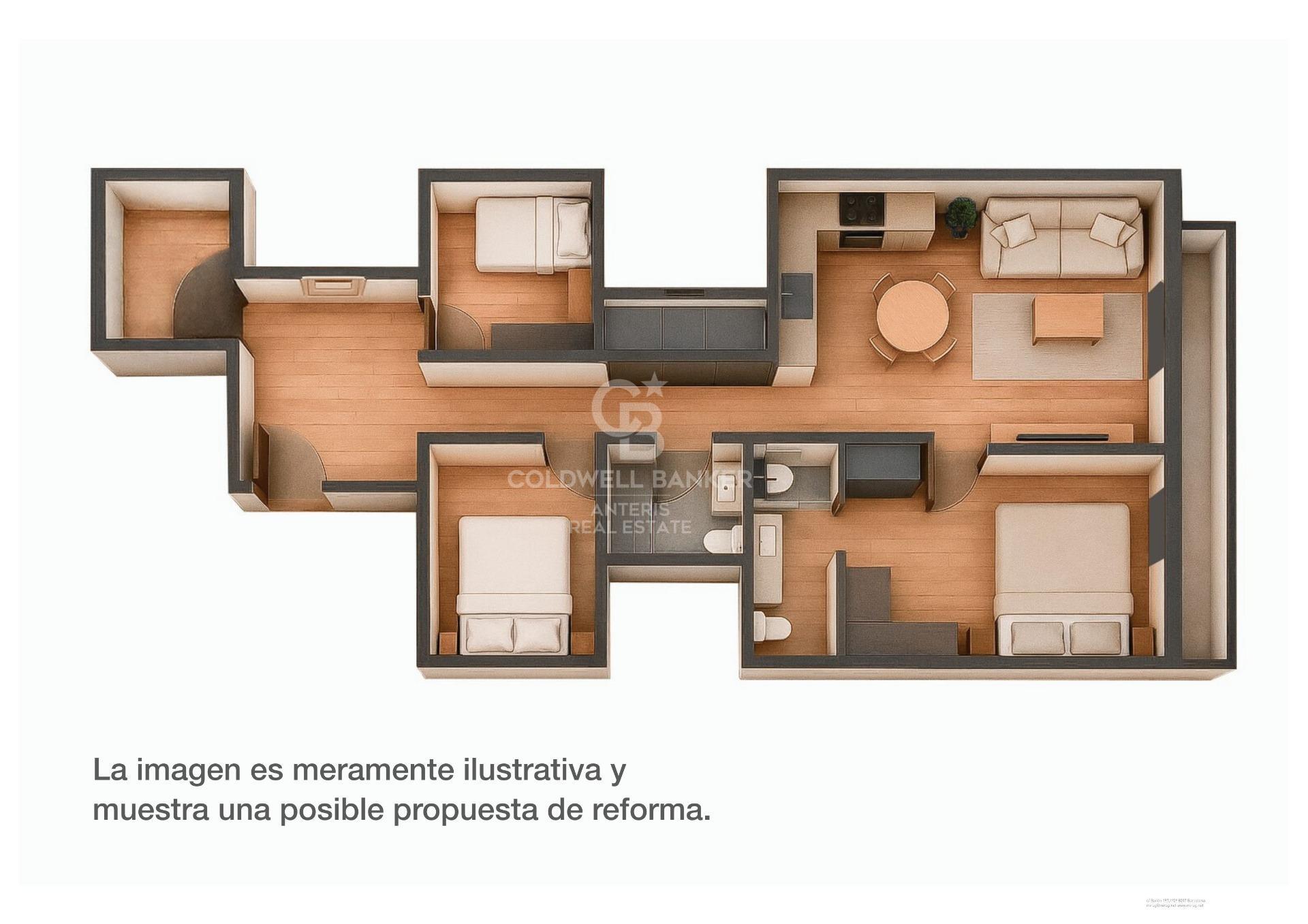Encanto histórico en finca regia del Eixample Dret