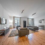 Spacious renovated apartment in historic building