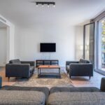 Spacious renovated apartment in historic building