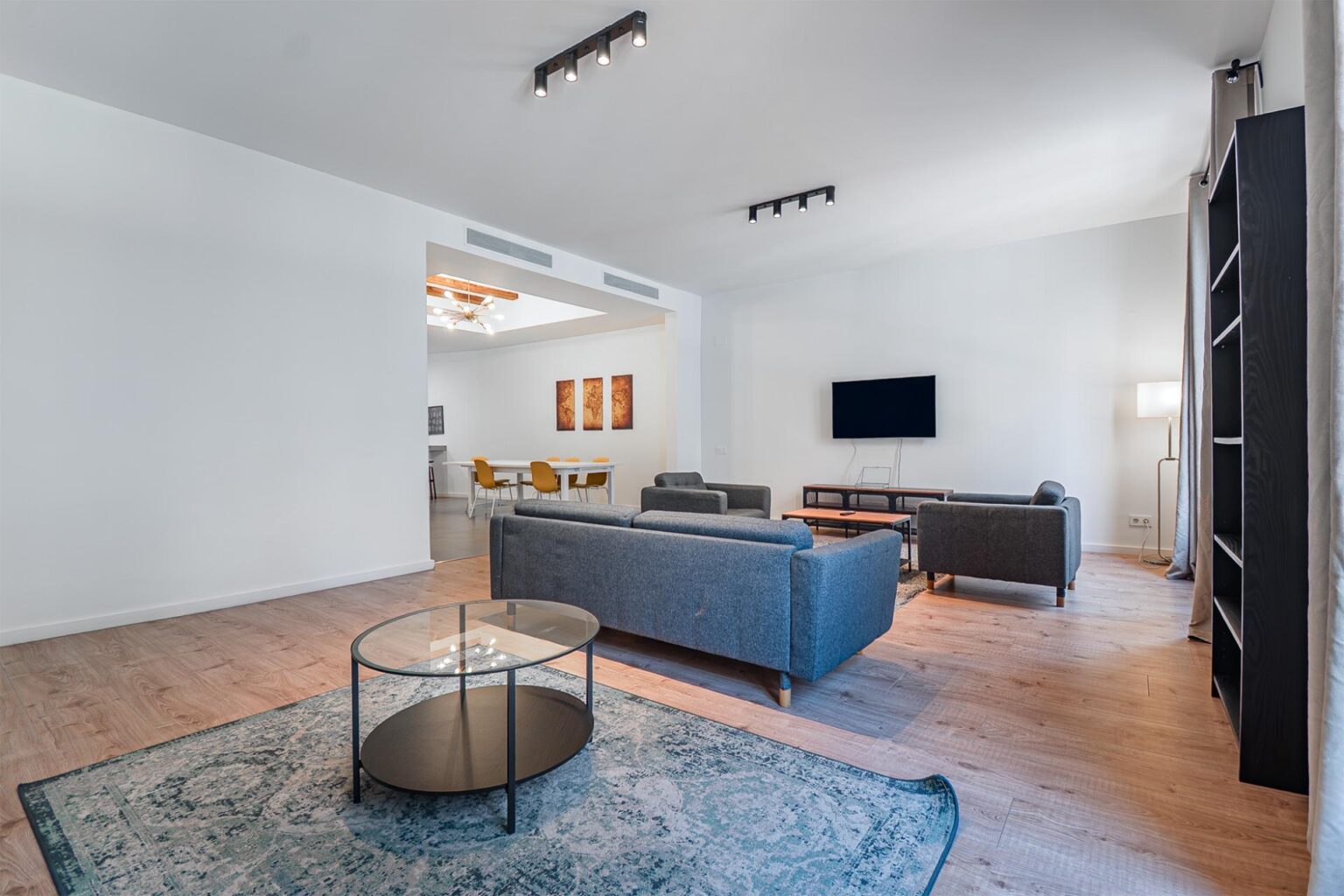 Spacious renovated apartment in historic building