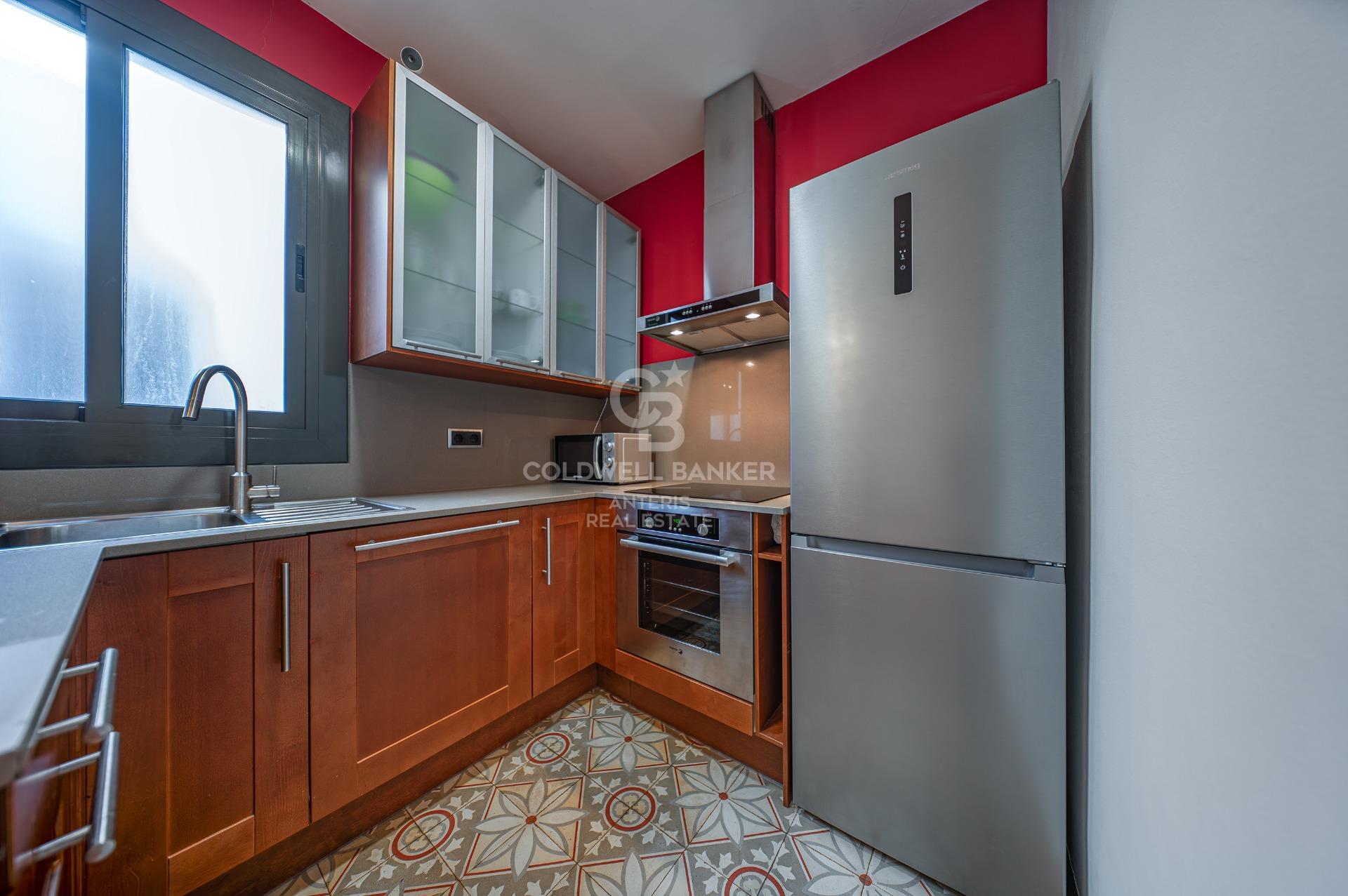 Piso en venta en el corazón de Les Corts situado en la última planta del edificio con ascensor