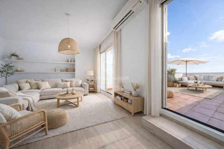 Penthouse w dzielnicy La Bonanova  z dwoma prywatnymi tarasami